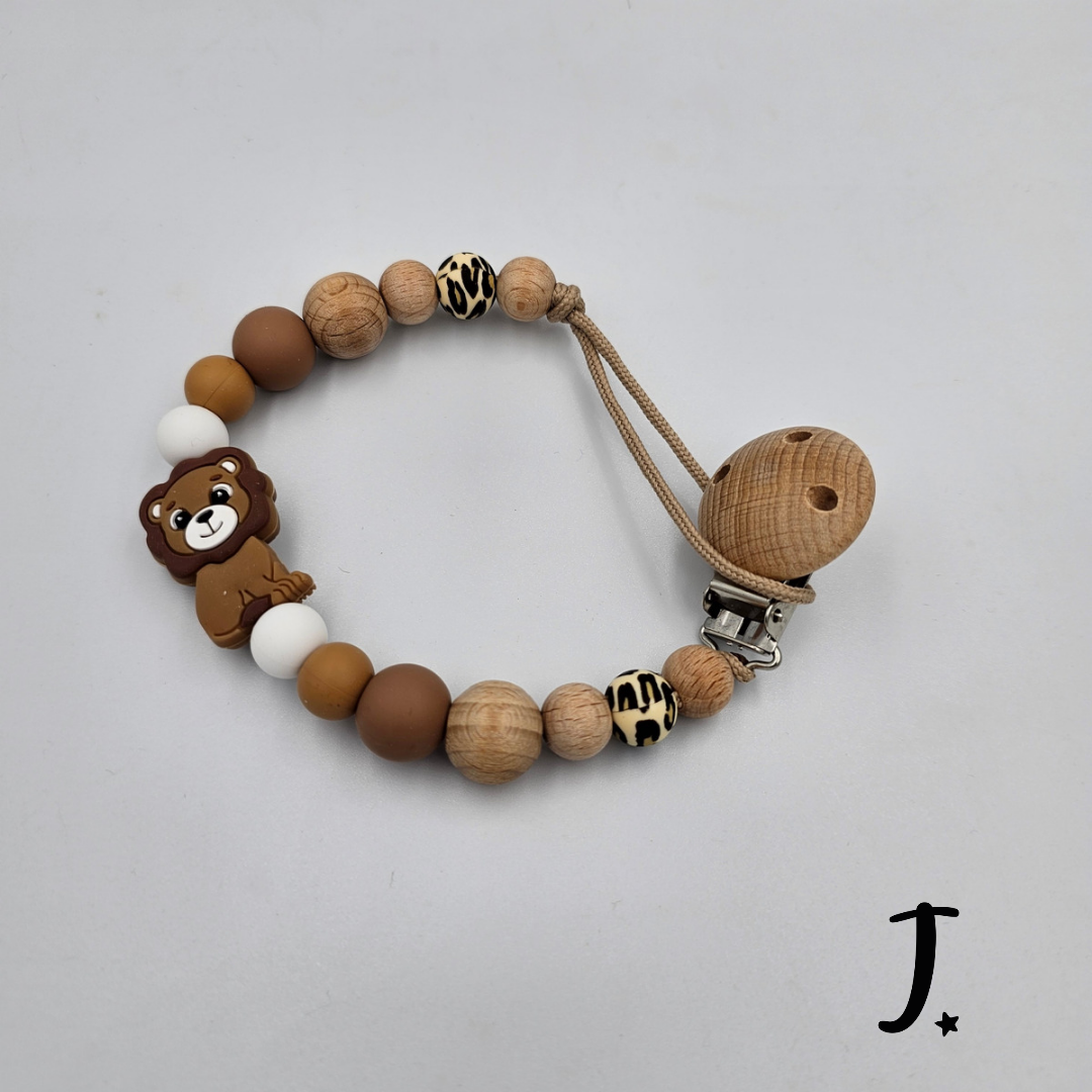 Lion Silicone Dummy Clip