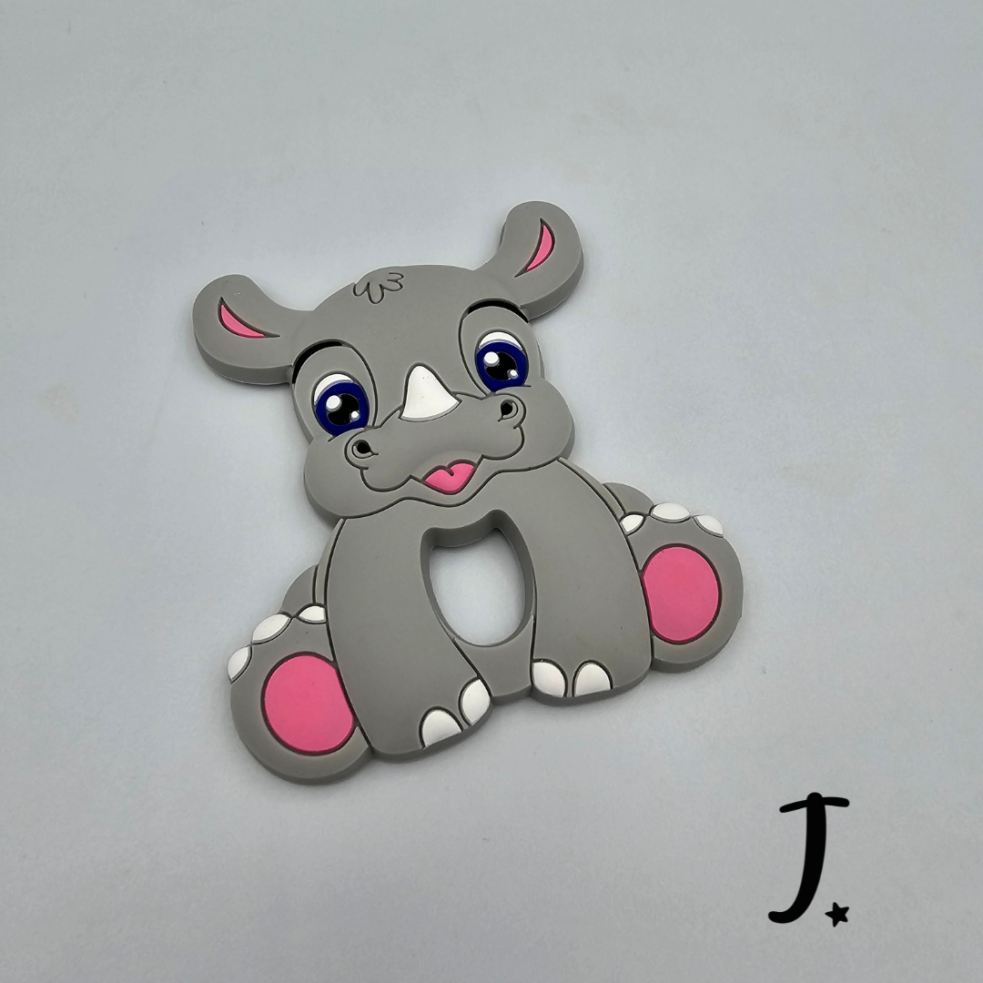 Silicone character teether