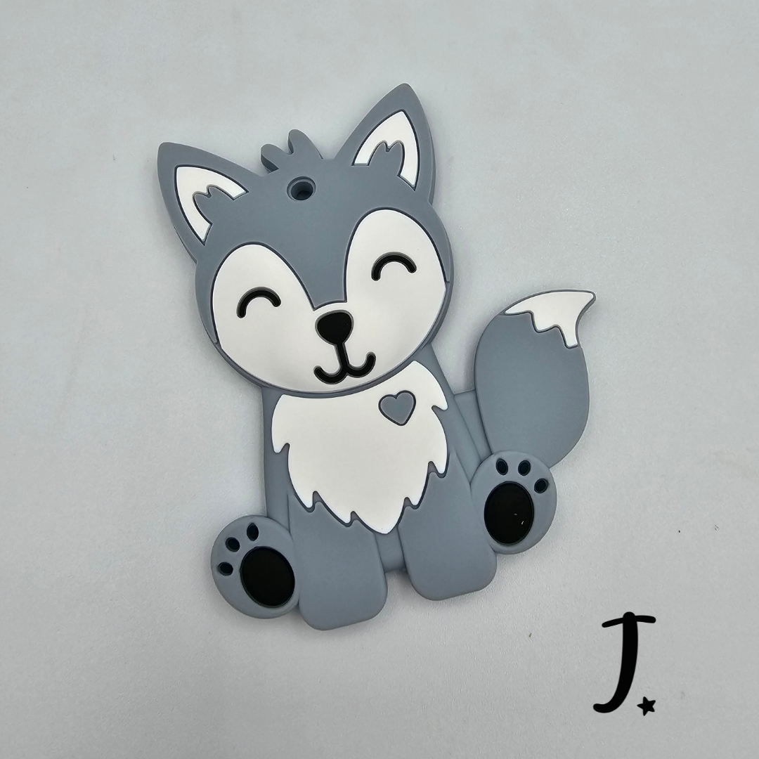Silicone character teether