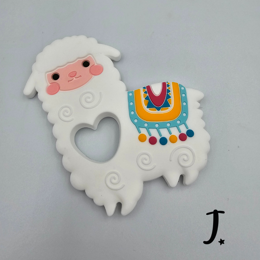 Silicone character teether