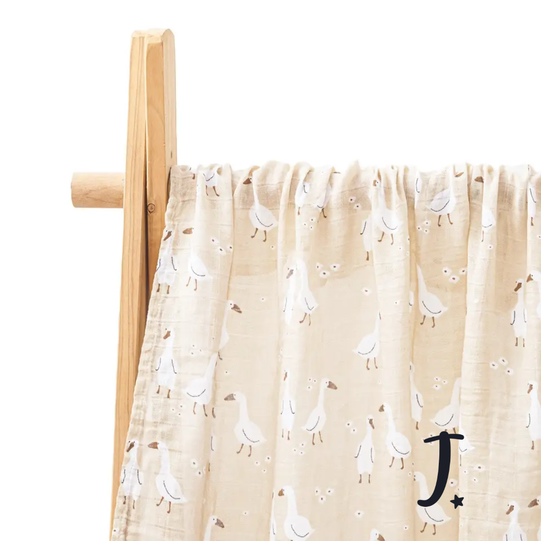 Bamboo cotton muslin blanket - Various prints