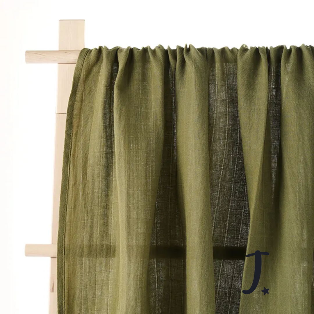 100% Cotton muslin blanket - Plain colors