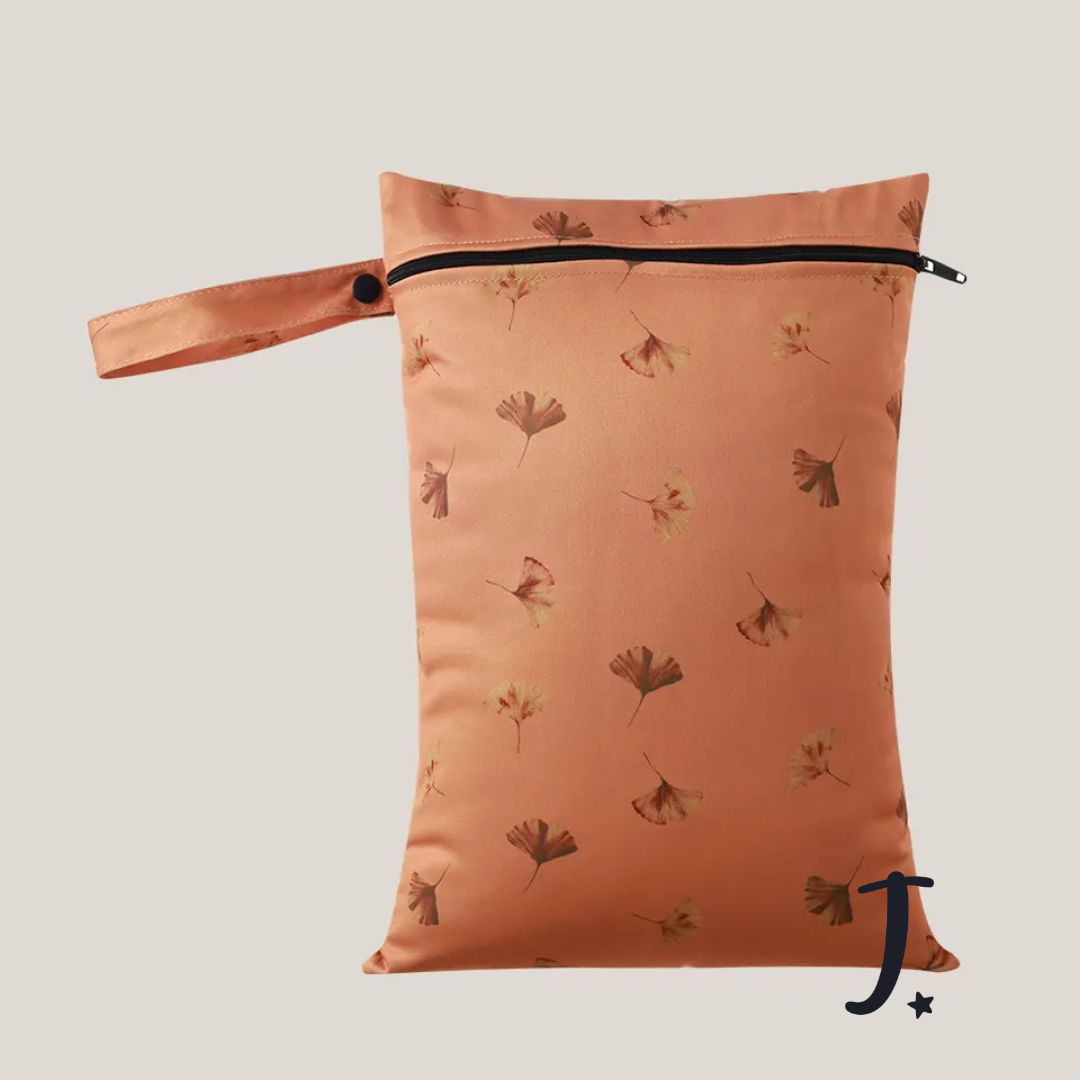 Reusable Wet Bag - Small - Rose gold woods