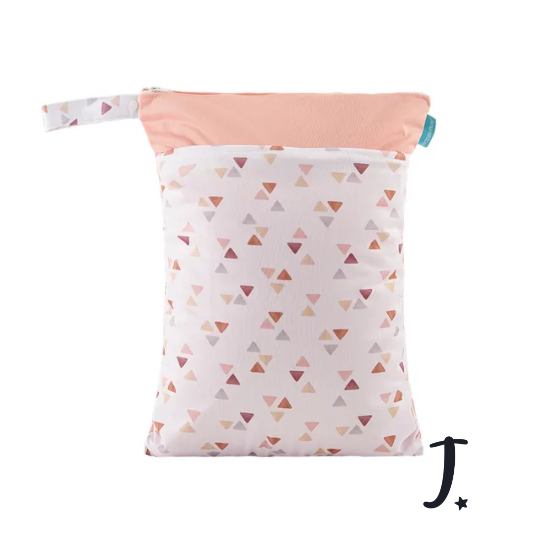 Geometric shapes medium wet bag