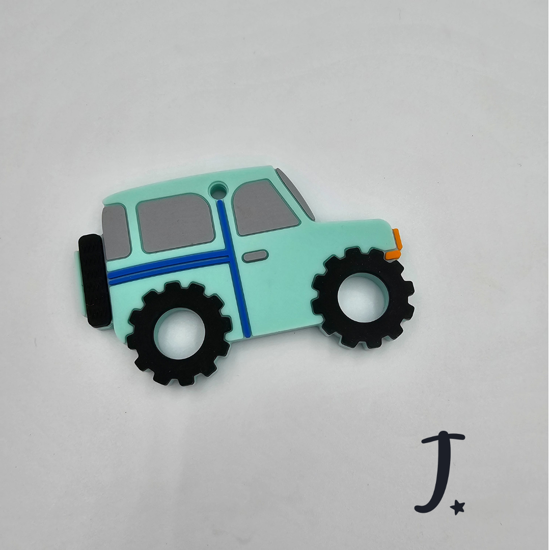 Silicone character teether