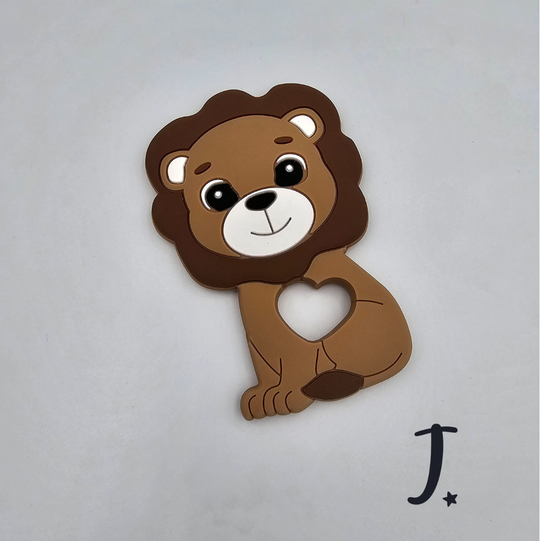 Silicone character teether