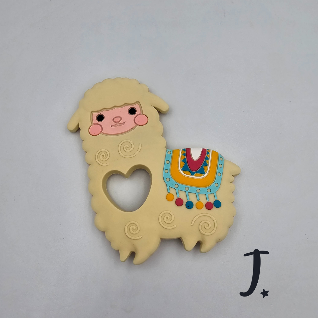 Silicone character teether