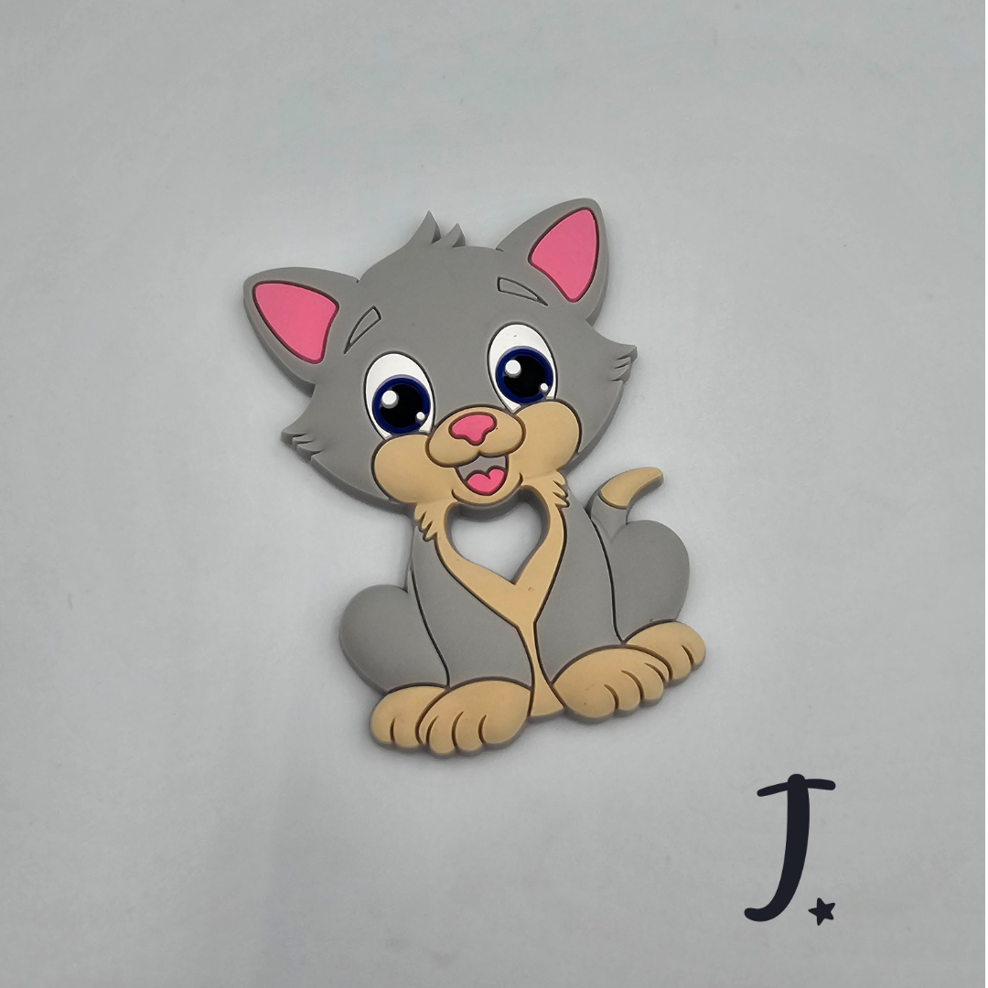 Silicone character teether