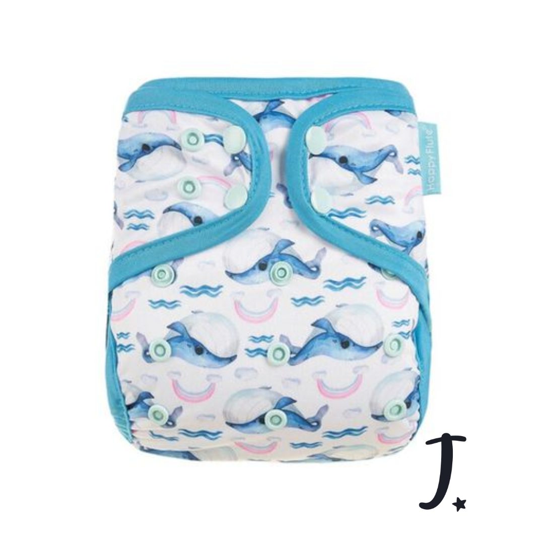 Whale and rainbows Cover