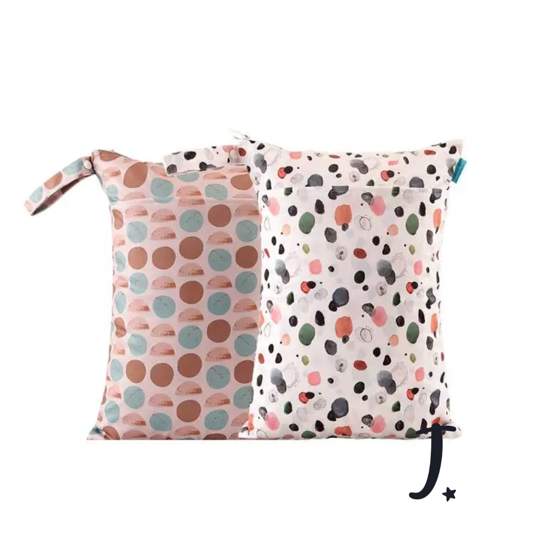 Happy Flute Wetbag, Geometric circles