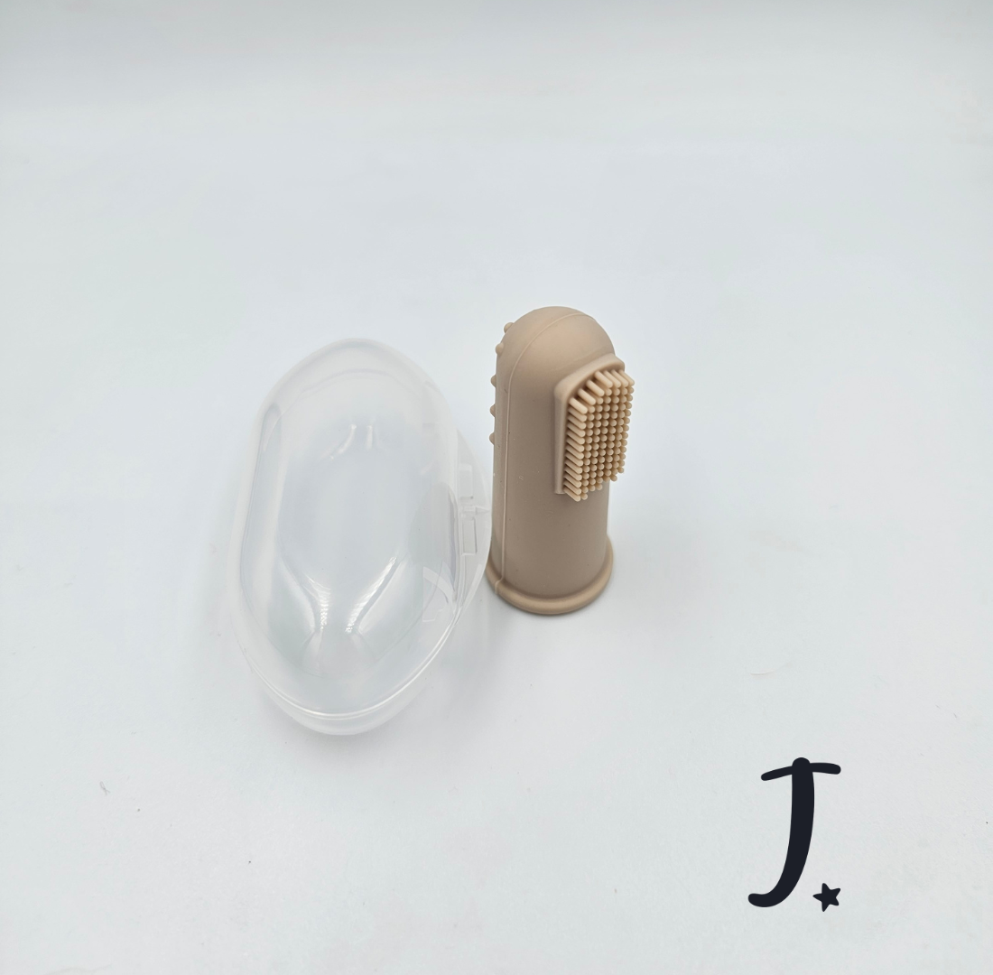 Baby Silicone Finger Toothbrush with Case