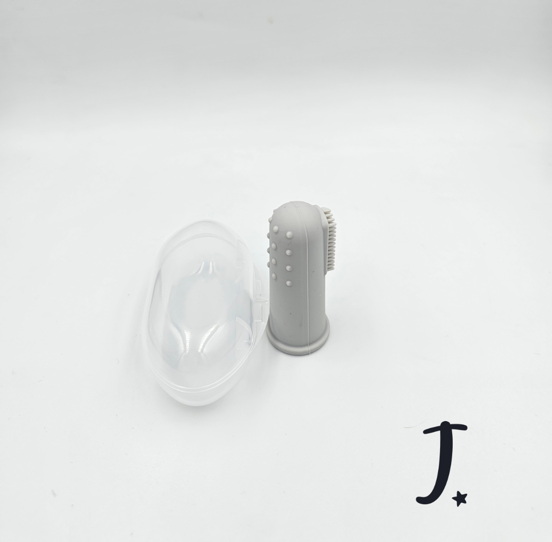 Baby Silicone Finger Toothbrush with Case