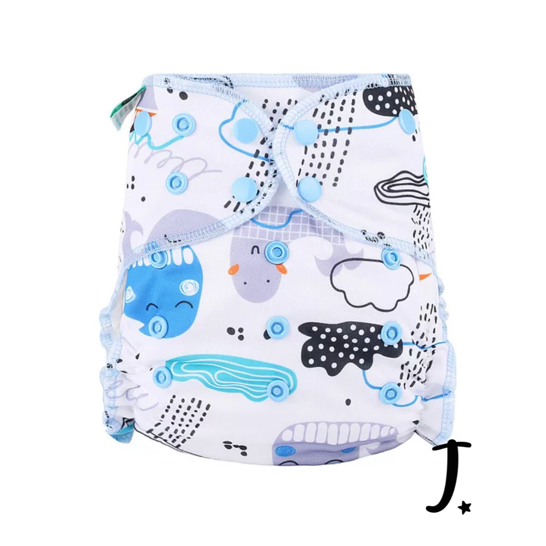 Bamboo Cotton ALL-IN-ONE - Various prints