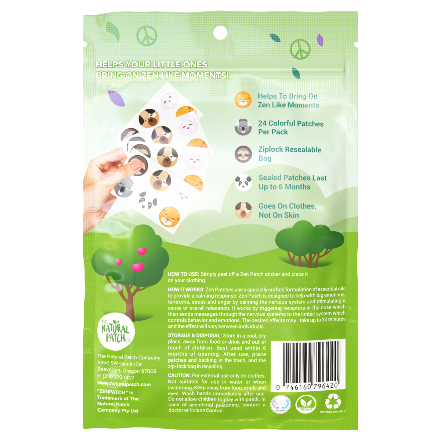 The Stress busting bundle - Mood calming patch & Sleepy patch