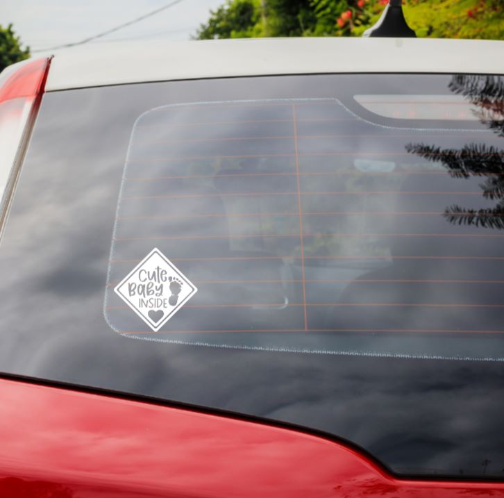 Baby on board - car decals