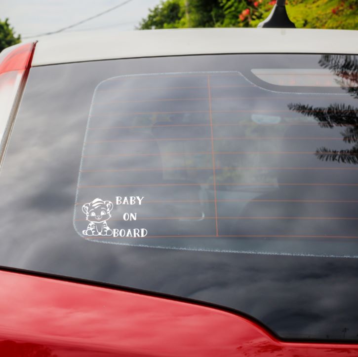 Baby on board - car decals