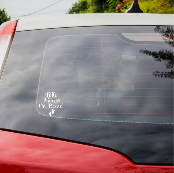 Baby on board - car decals