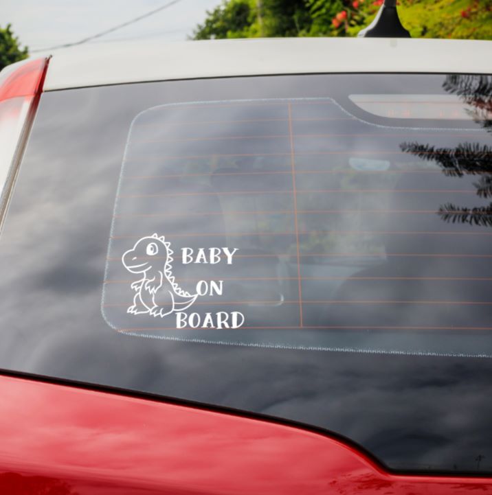 Baby on board - car decals