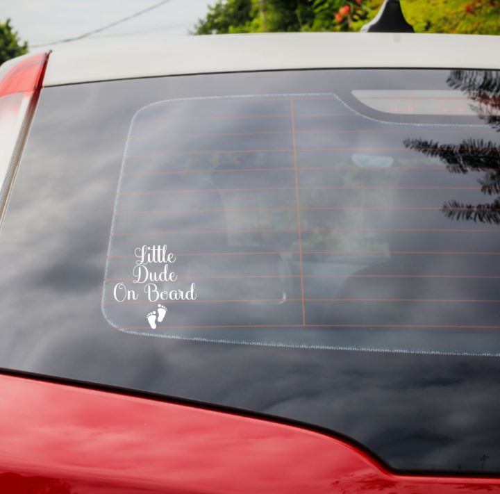 Baby on board - car decals