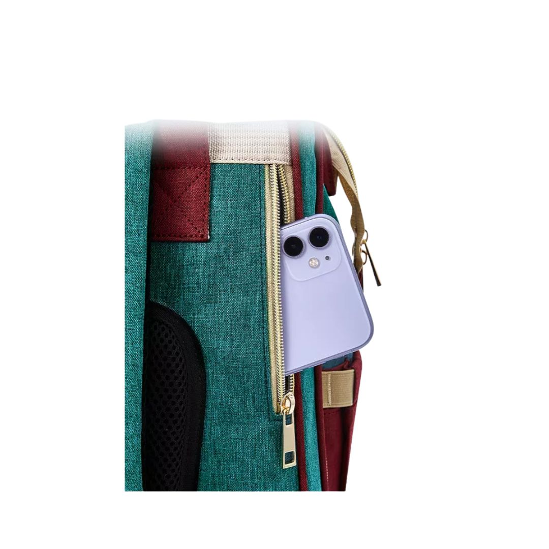 Diaper backpack - blue