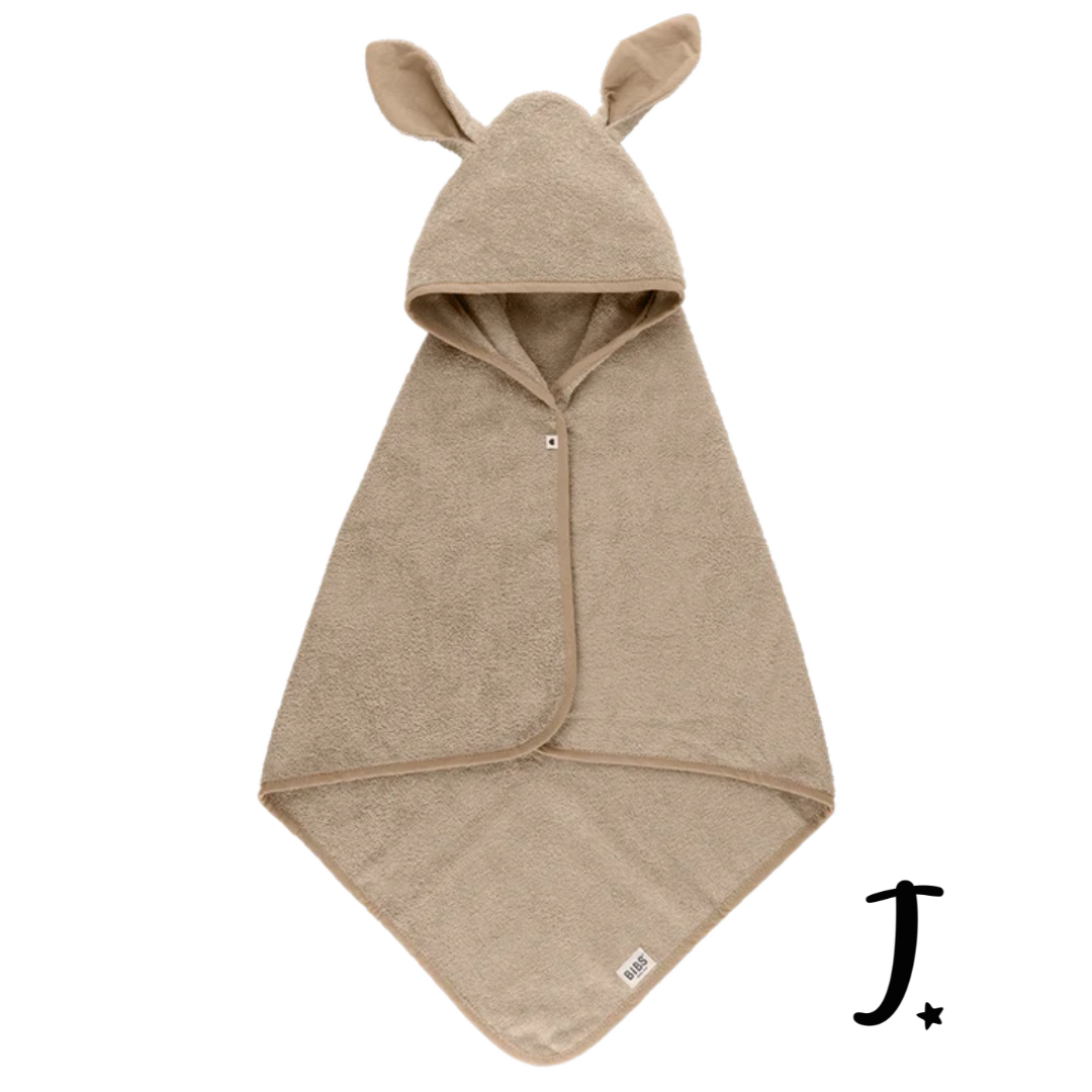 BIBS Kangaroo Hoodie Towel Baby