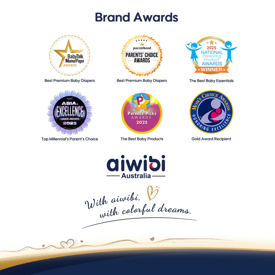 Aiwibi - Premium Natural Disposable Newborn Baby Diaper