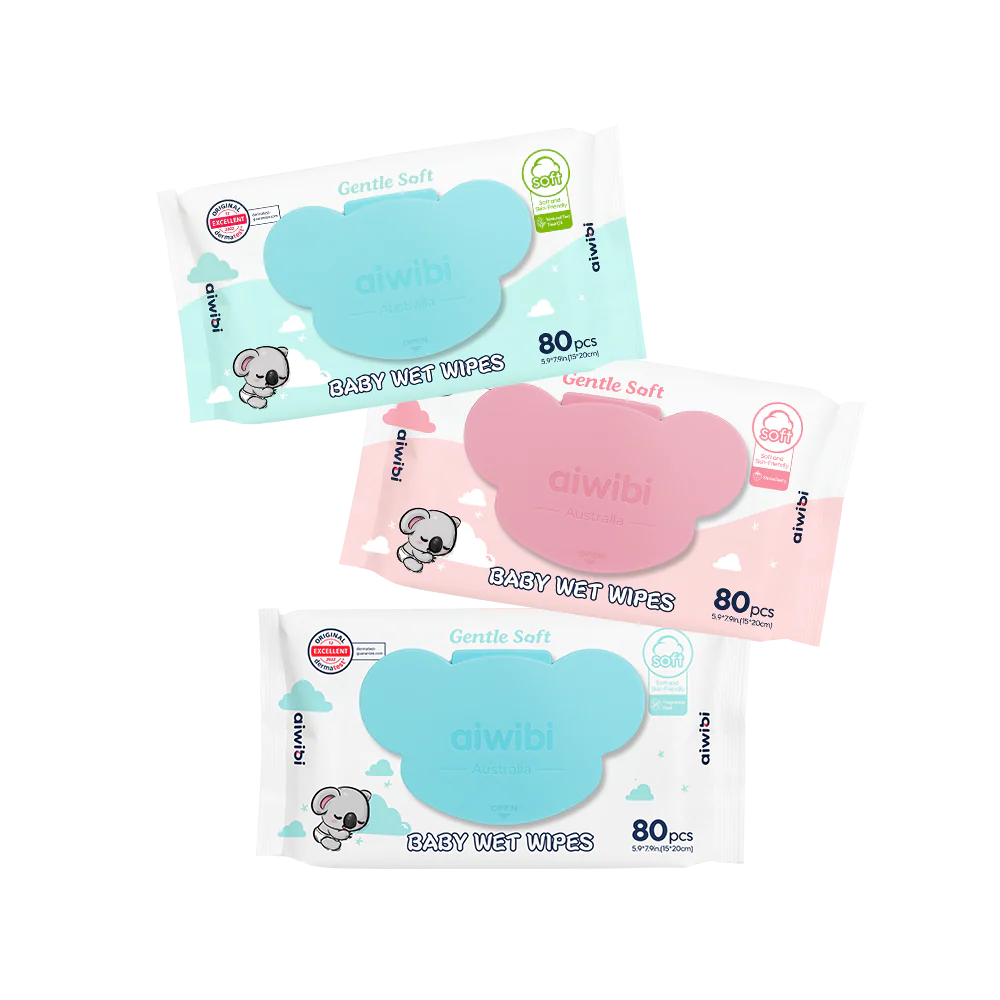 Aiwibi - Gentle Soft Care Sensitive Series Baby Wet Wipes