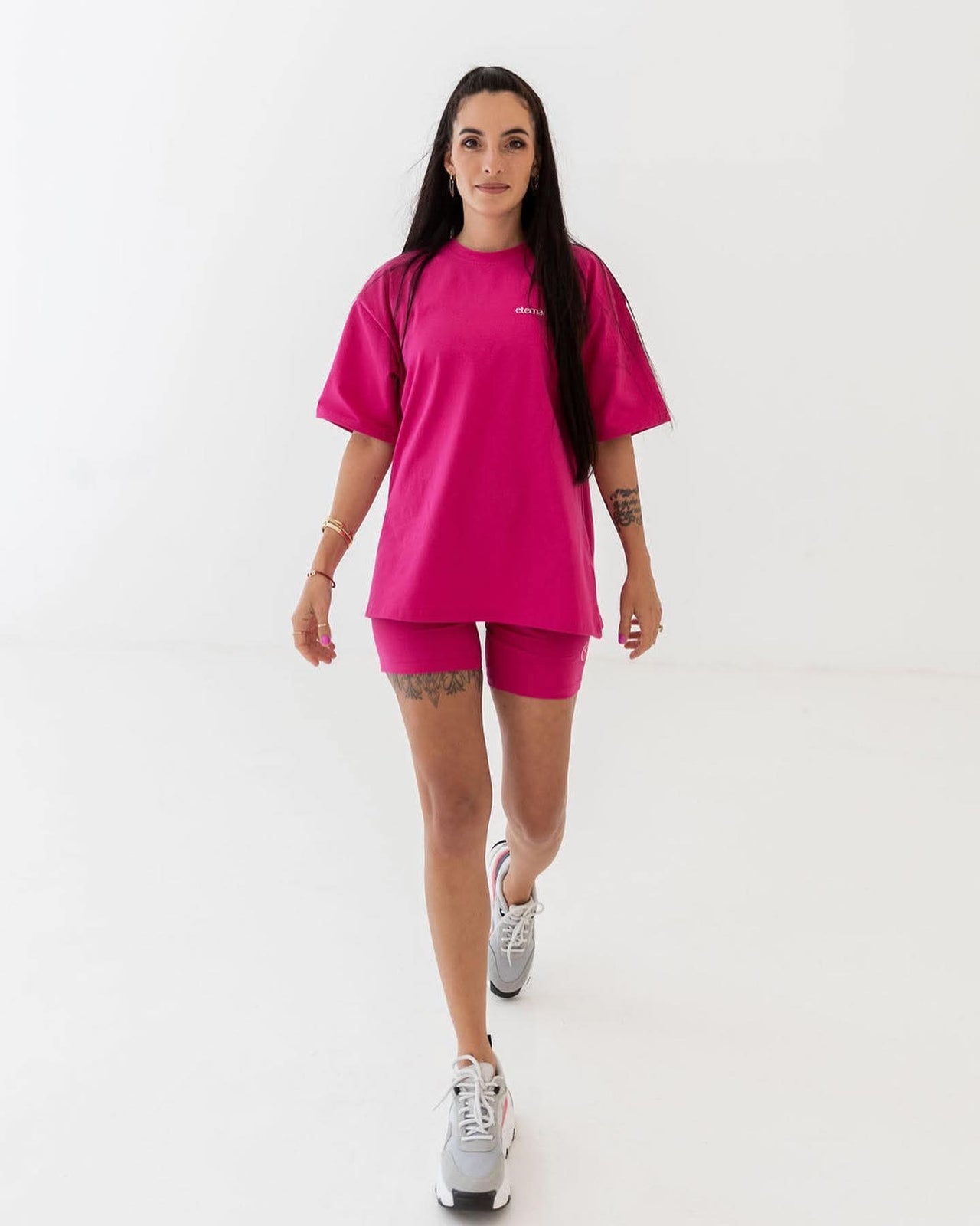 Eternal Spring - Adult T-shit and Shorts set - Pink