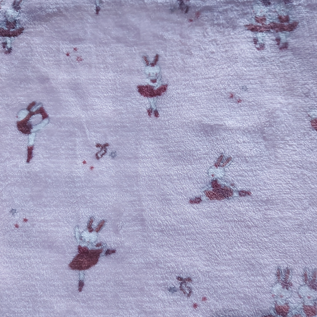 Dancing ballerina fleece blanket