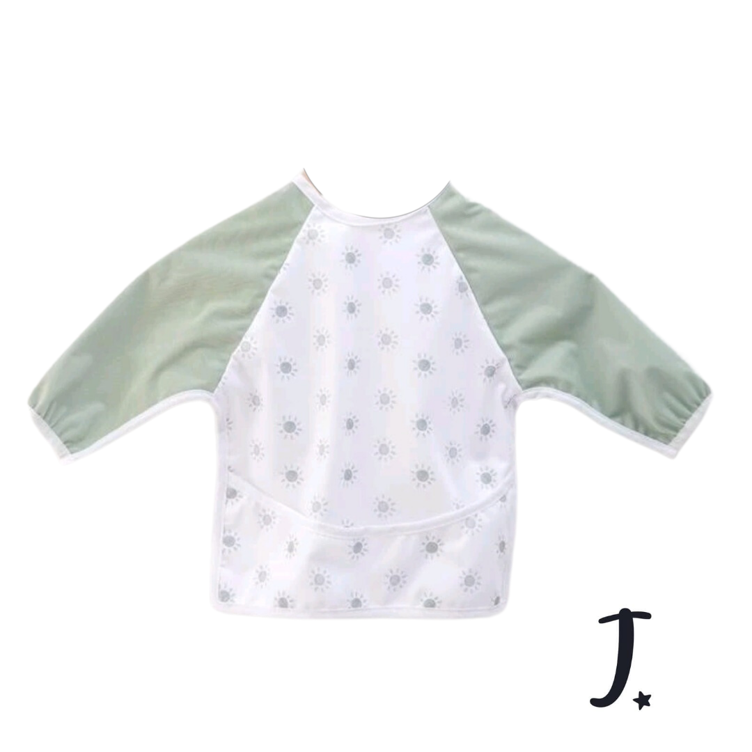 Long sleeve bib - Sage suns