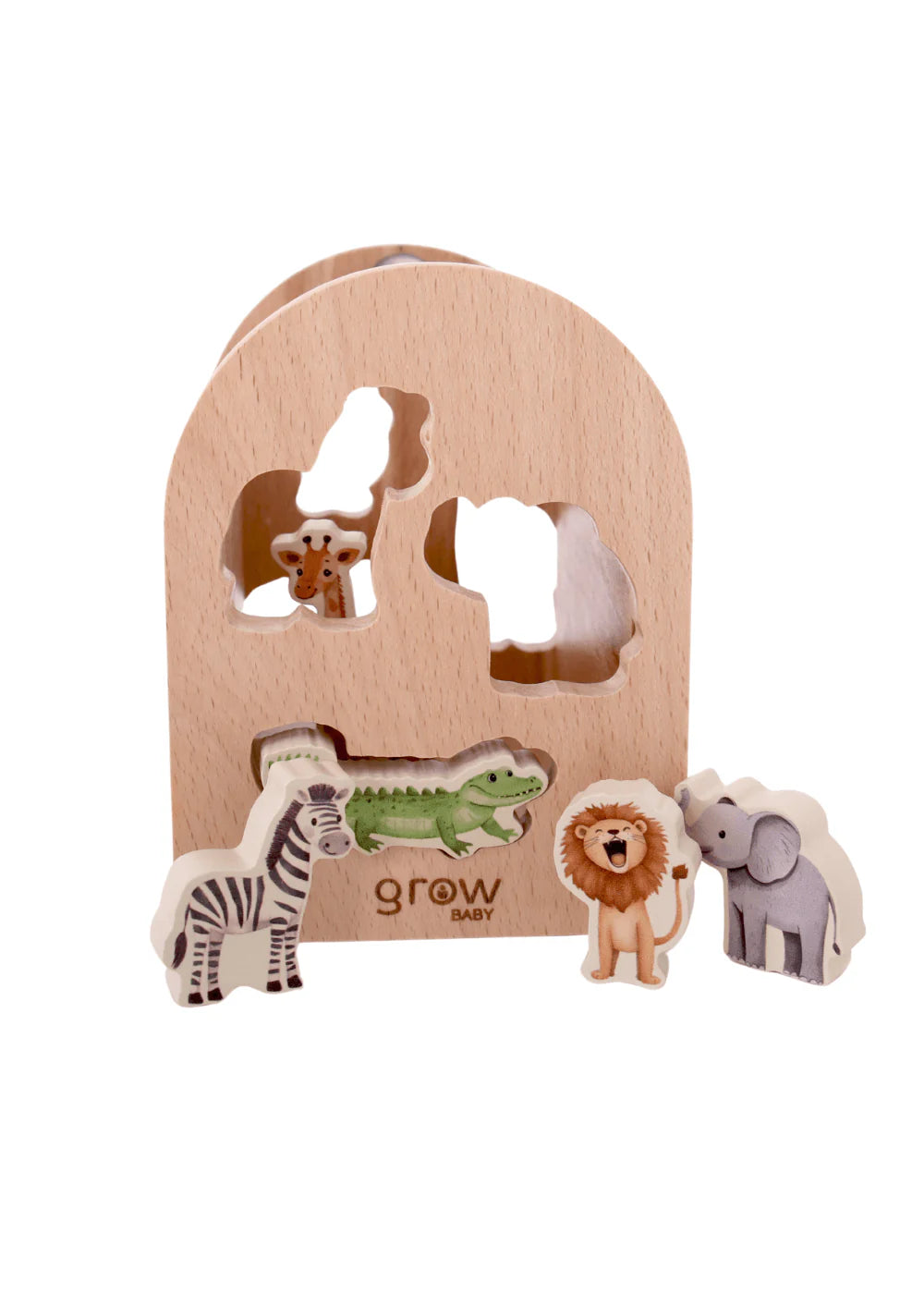 Grow baby Shape Sorter - On Safari