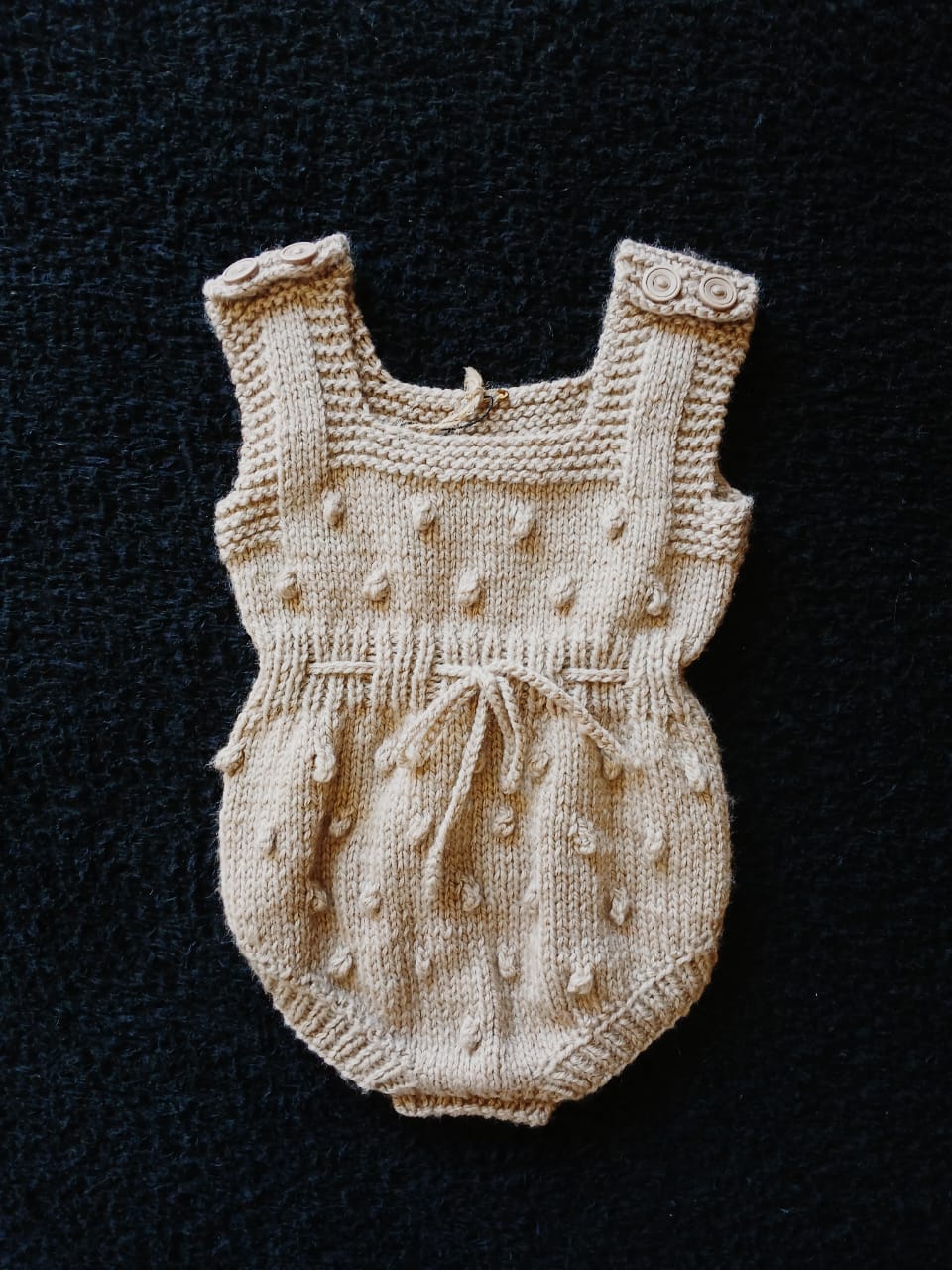 Handmade Romper - Beige