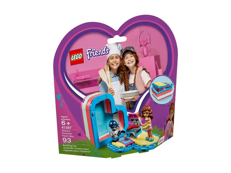 LEGO® Friends Olivia's Summer Heart Box (41387)
