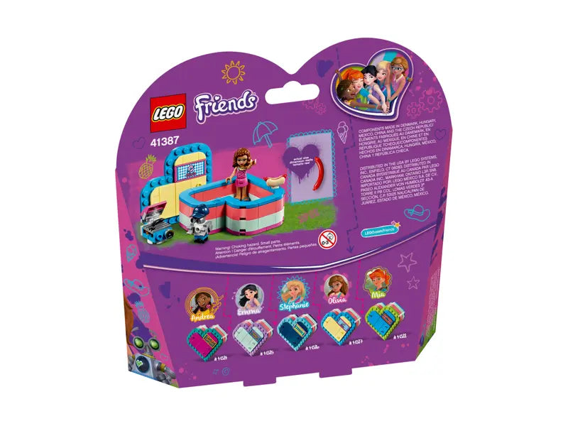 LEGO® Friends Olivia's Summer Heart Box (41387)