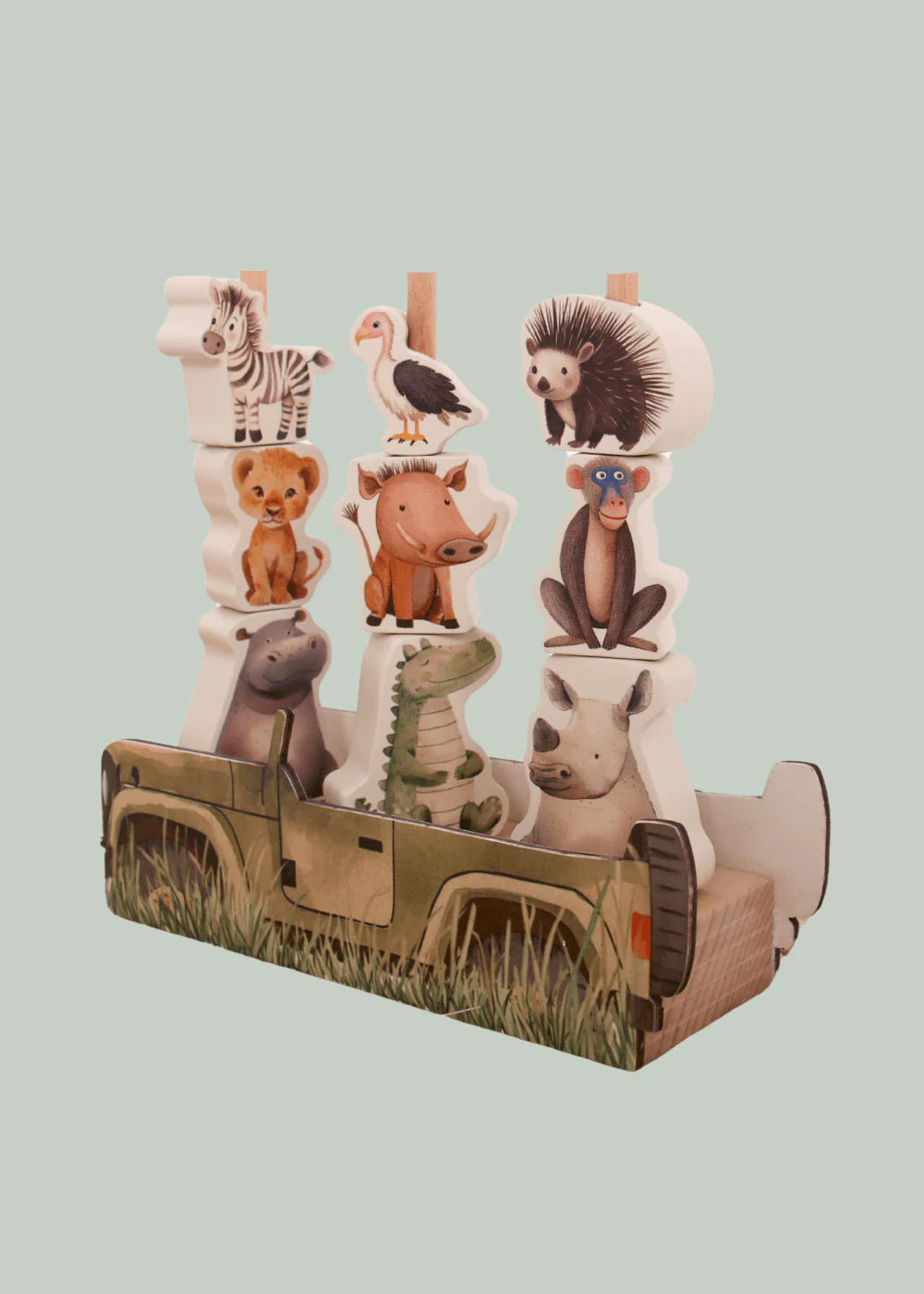 Grow baby Animal stacker