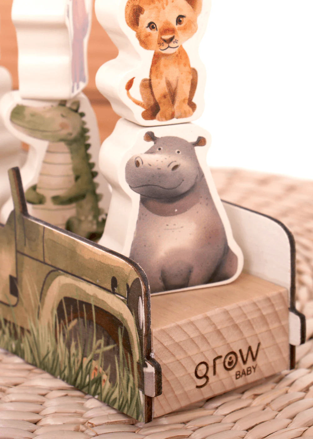 Grow baby Animal stacker