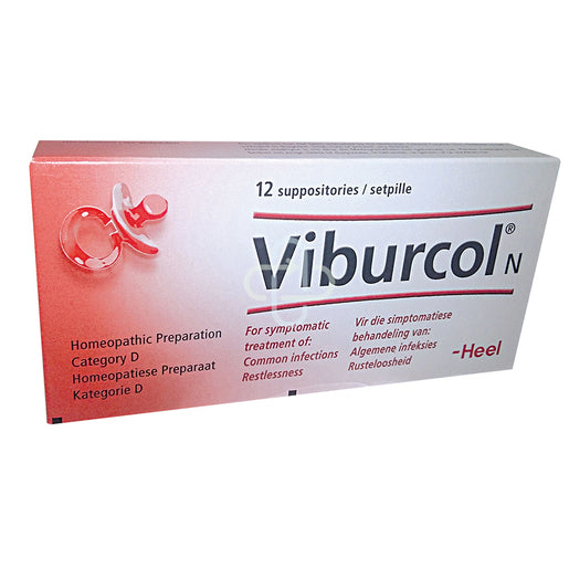 Viburcol Paedietric 12 Suppositories