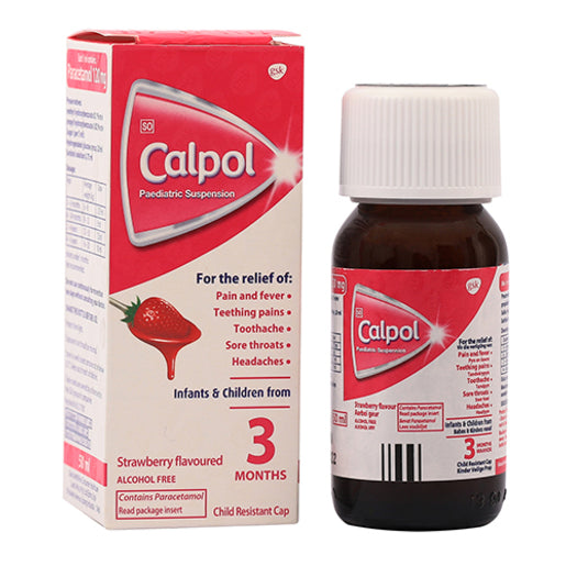 Calpol Paediatric Strawberry 50ml