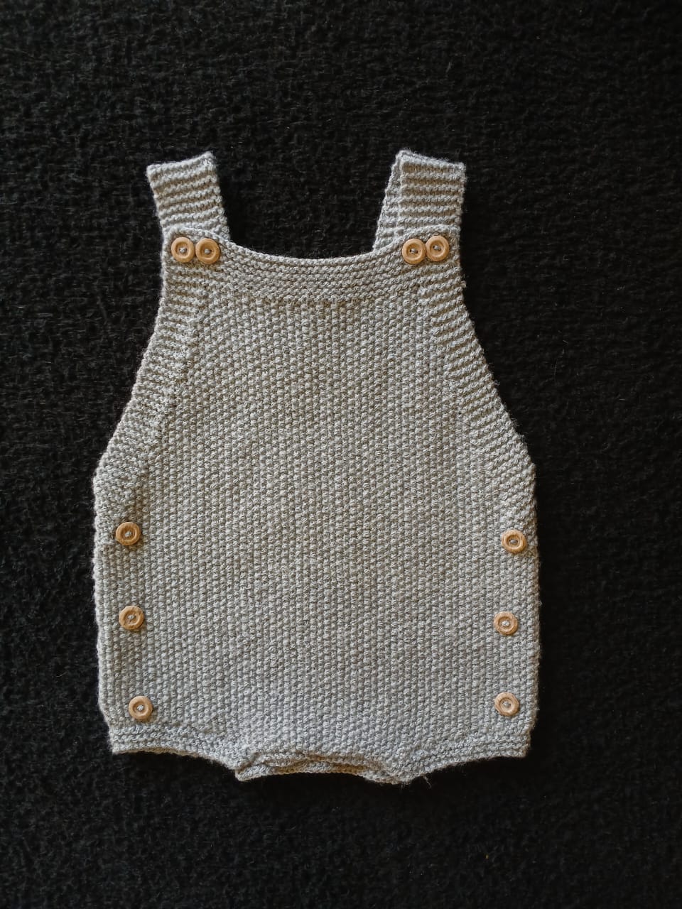 Handmade Romper - Grey