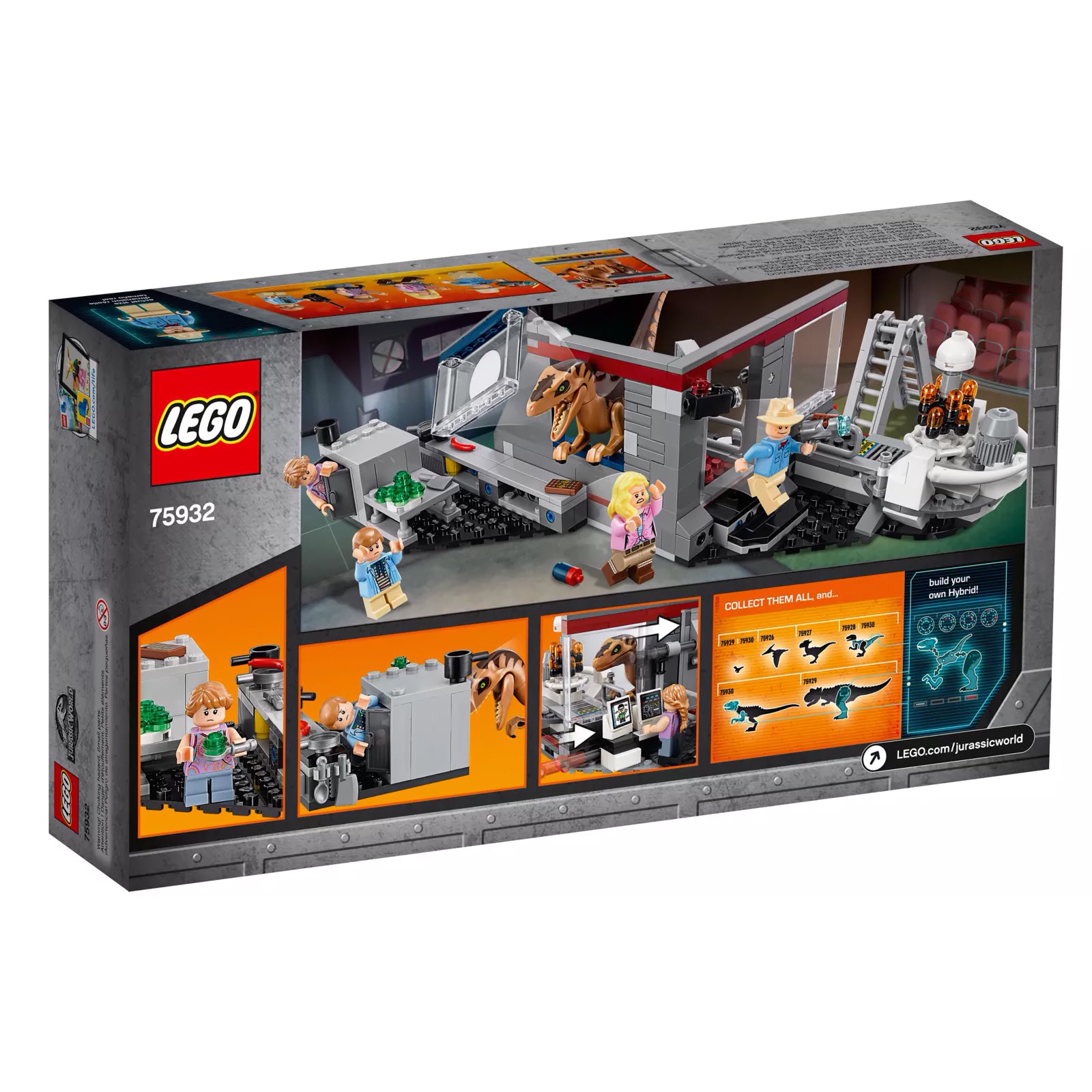 LEGO® Jurassic World™ - Jurassic Park Velociraptor Chase
