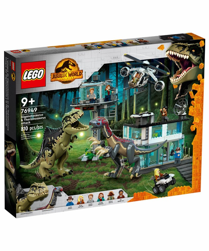 LEGO® Jurassic World™ - Giganotosaurus & Therizinosaurus Attack