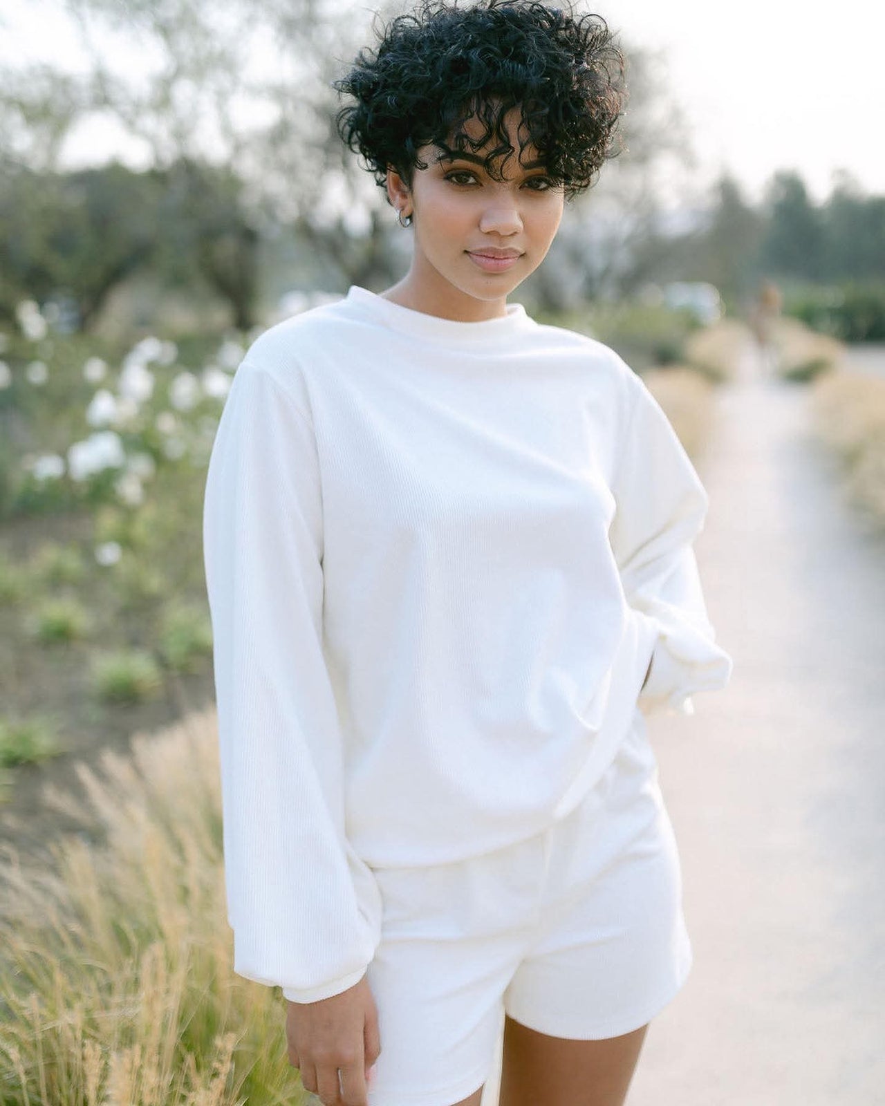 Eternal Spring - Long Sleeve Cream Adult Set