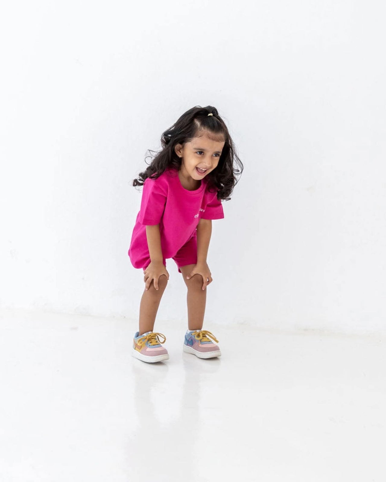 Eternal Spring - T-shirt and Shorts Toddler Set - Pink
