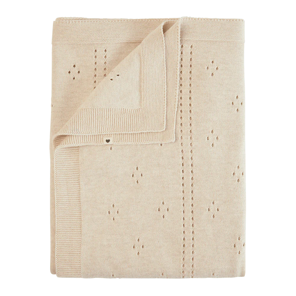 BIBS - Knitted Blanket Pointelle