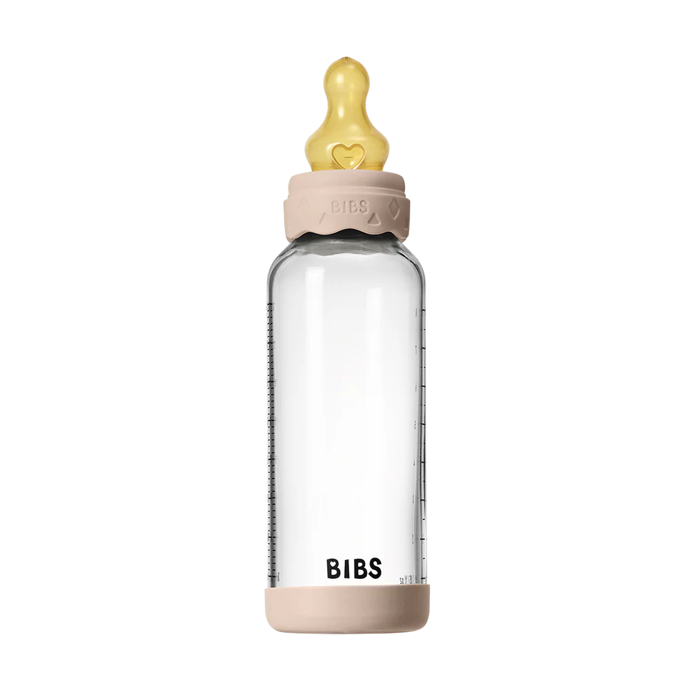 BIBS Boheme Glass Bottle 240ml - Latex