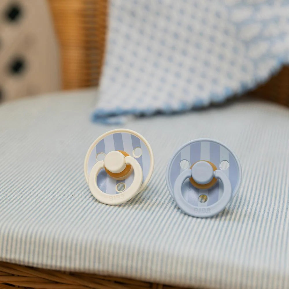 BIBS - STUDIO Colour Pacifiers - 2 Pack - Block