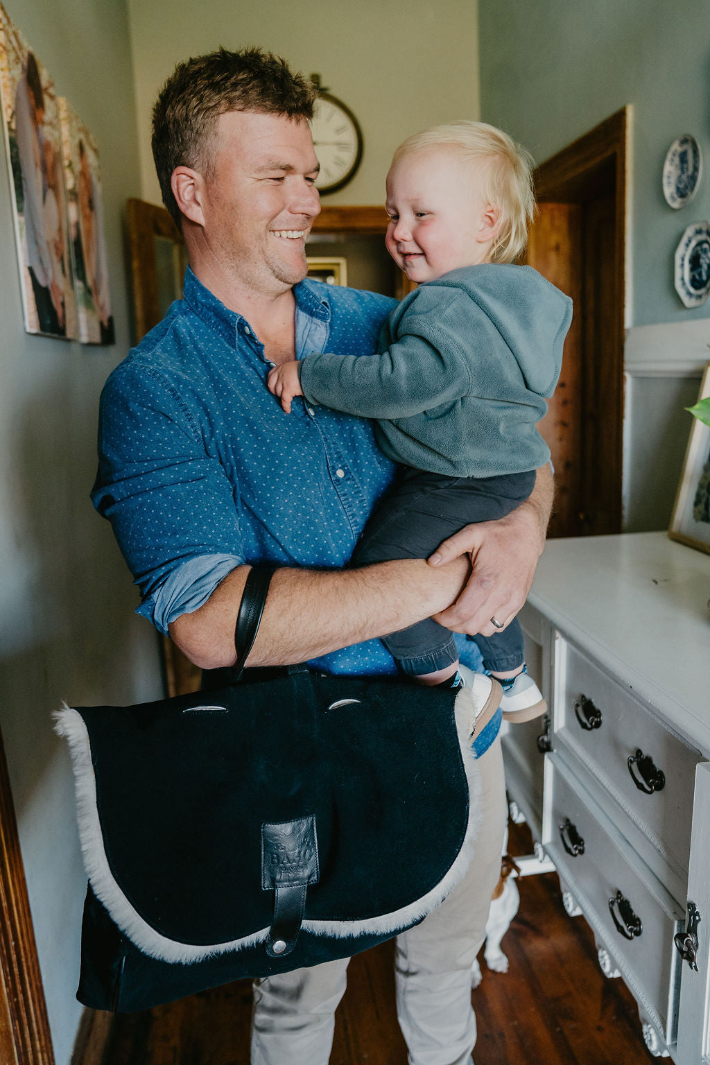 Premium sheepskin baby gift