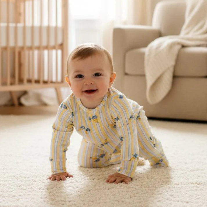 Magnetic Munchkin - Bananas In Pajamas Romper