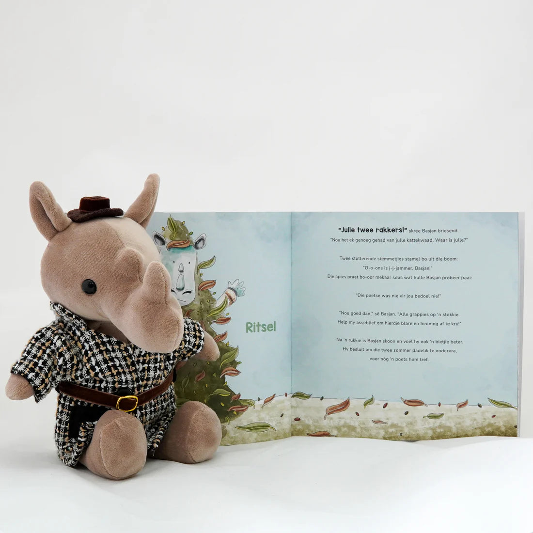 Basjan Storieboek en Knuffeldiertjie