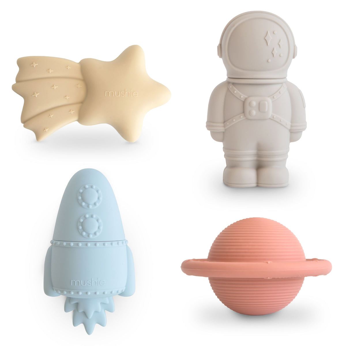 Mushie Bath Play Set 4P - Space